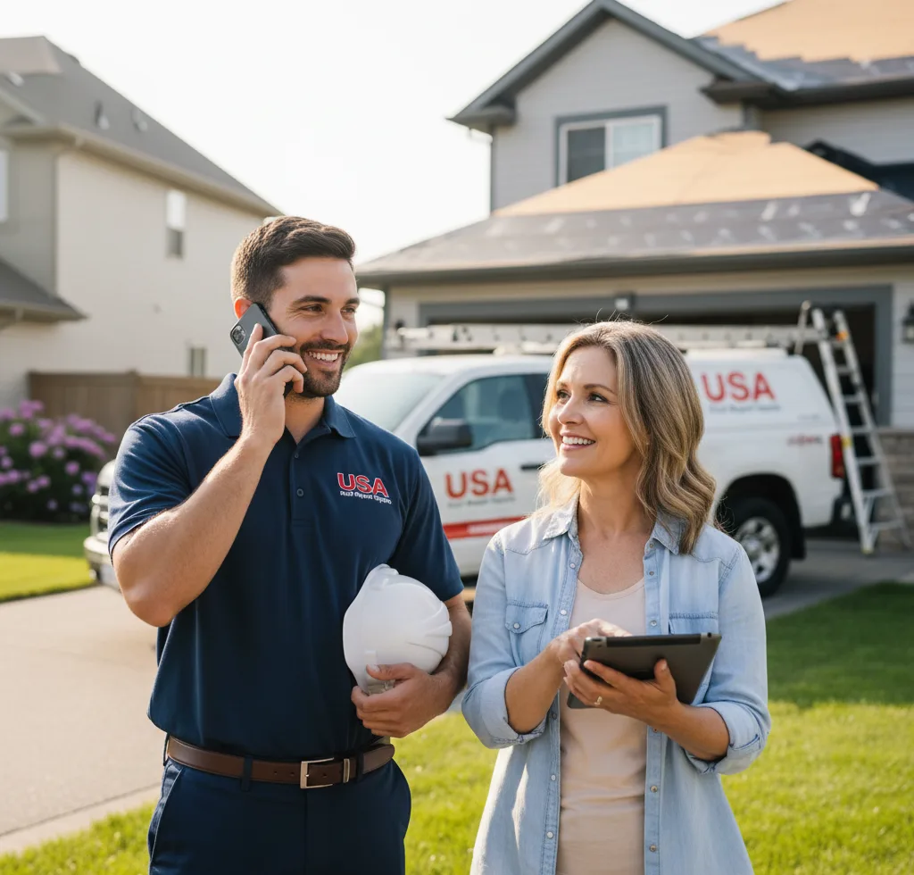 USA Roof Repair Experts customer support in Jacobsburg